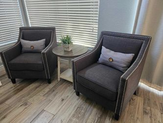 Two beautiful accent chairs