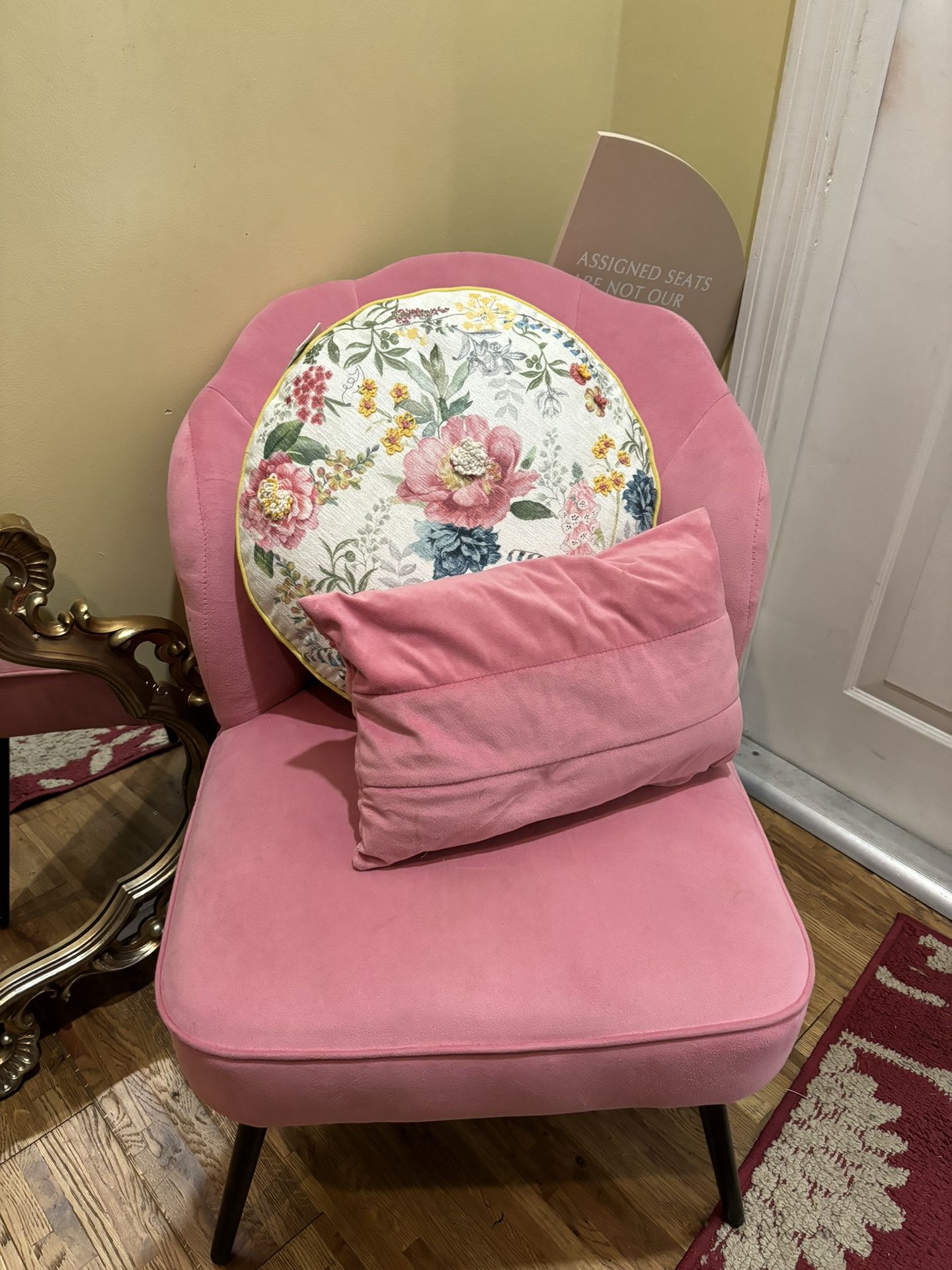 Pink Side Chair