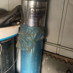 Puretech Water Filter Tank/ Water Treatment System Never Used 