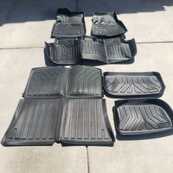 Tesla Model Y 6 Piece All Weather Floor Mats Liner 2020 2021 2022 2023