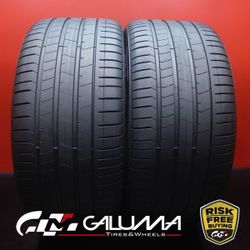 Set of 2 Tires LikeNEW Pirelli P Zero PZ4 Run Flat 315/35R21 315/35/21 #85303