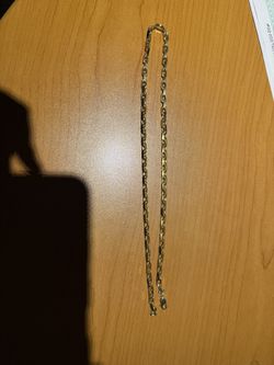 14k Solid Yellow Gold Chain