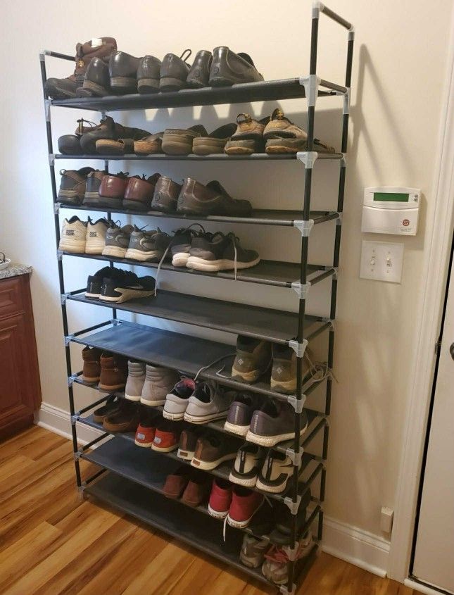 New 10 Tier Shoe Rack Organizer (still in the box brand new)
*It can fit 50 pair of shoes