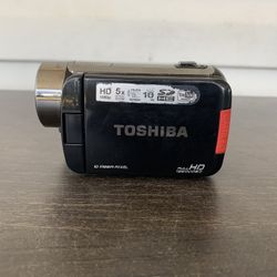 Toshiba Camileo H30 Black 3" LCD Display CMOS 5x Optical Zoom Full HD Camcorder