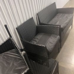 4 pcs Outdoor Patio Furniture