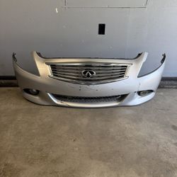 2013 Infiniti G37x Sedan Front Bumper Assembly 