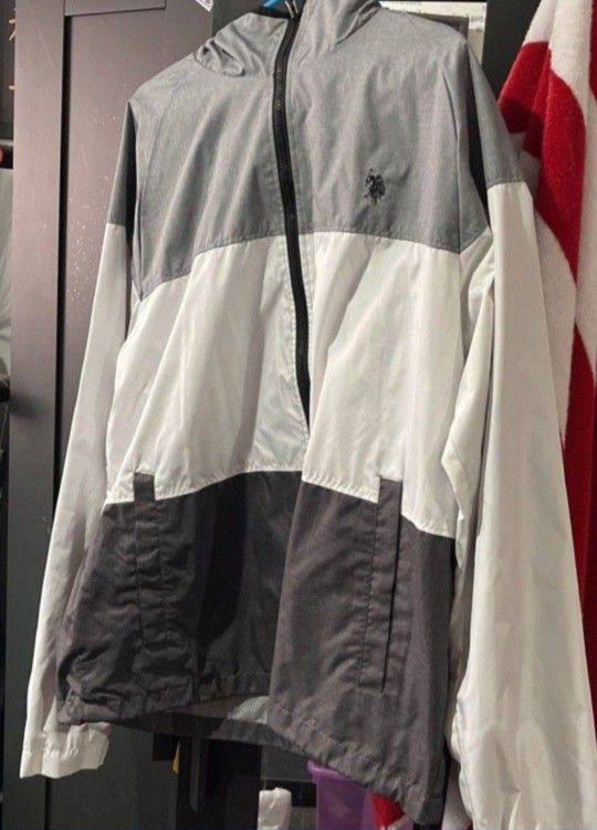 Sportswear Men Polo Windbreaker