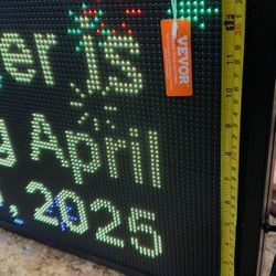 Programmable Led Sign Outdoor Digital Signs For Business Scrolling Electronic Message Board Wifi Control D