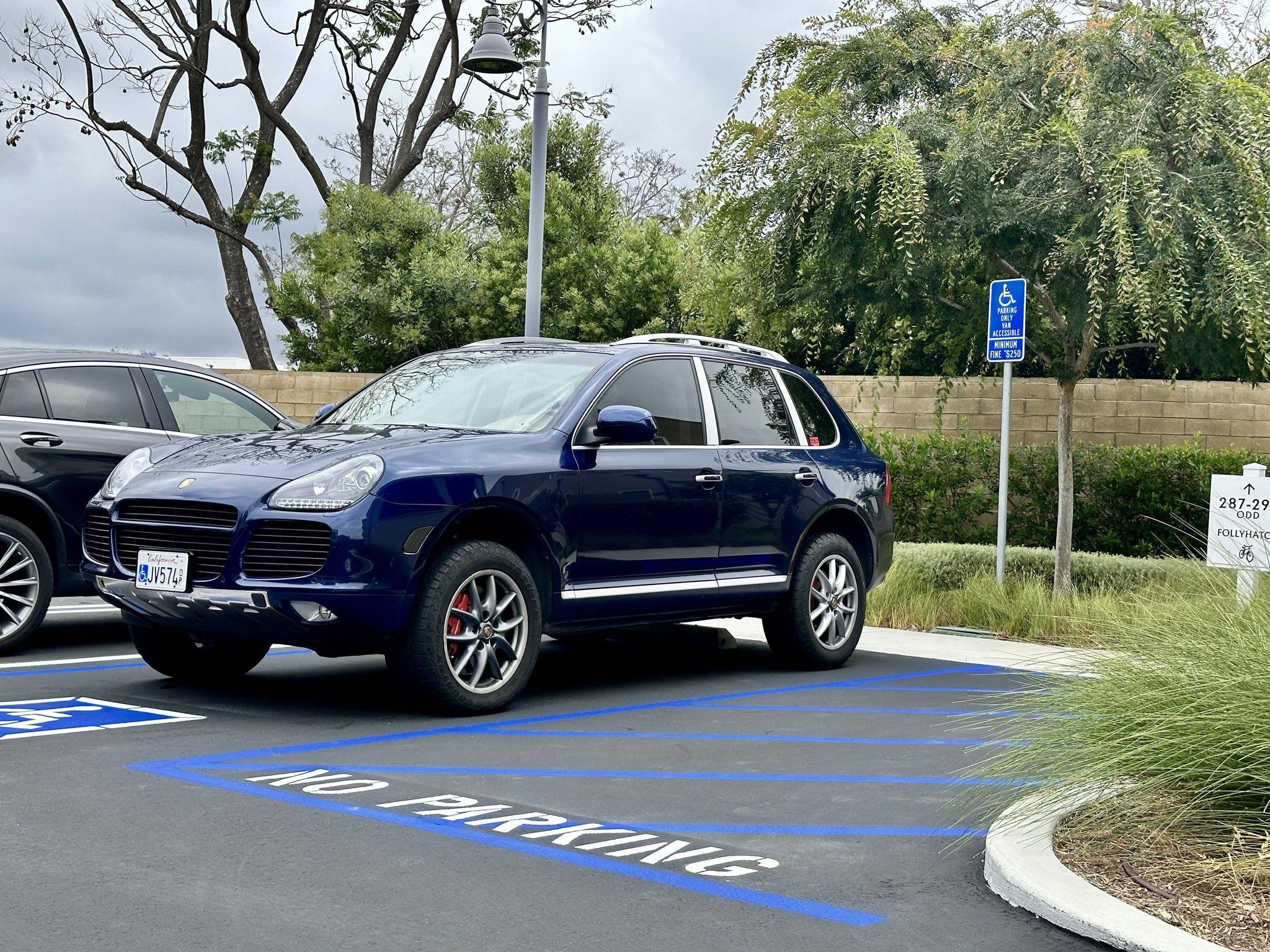 255/55/R19 5x130 Porsche Cayenne OEM Wheel and Tire Set