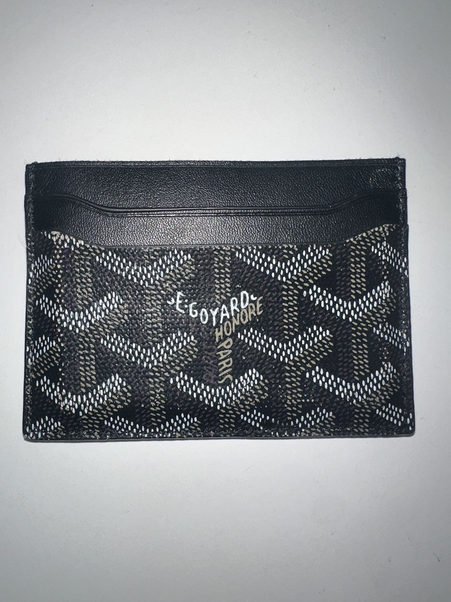 Goyard Saint Sulpice Black Card Holder