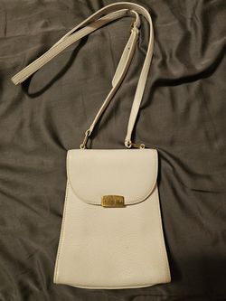 Mark Cross White Leather Crosssbody
