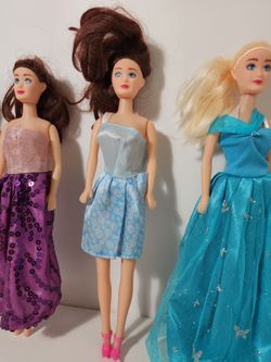4pcs Doll Lot