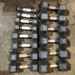 Dumbbells 3-30lb All New Sets