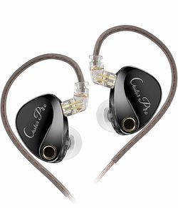 Advanced Dual-Dynamic Driver】The KZ Castor PRO is equipped with a dual 10mm driver setup: a 10mm mid-high frequency dynamic driver and a 10mm low-freq