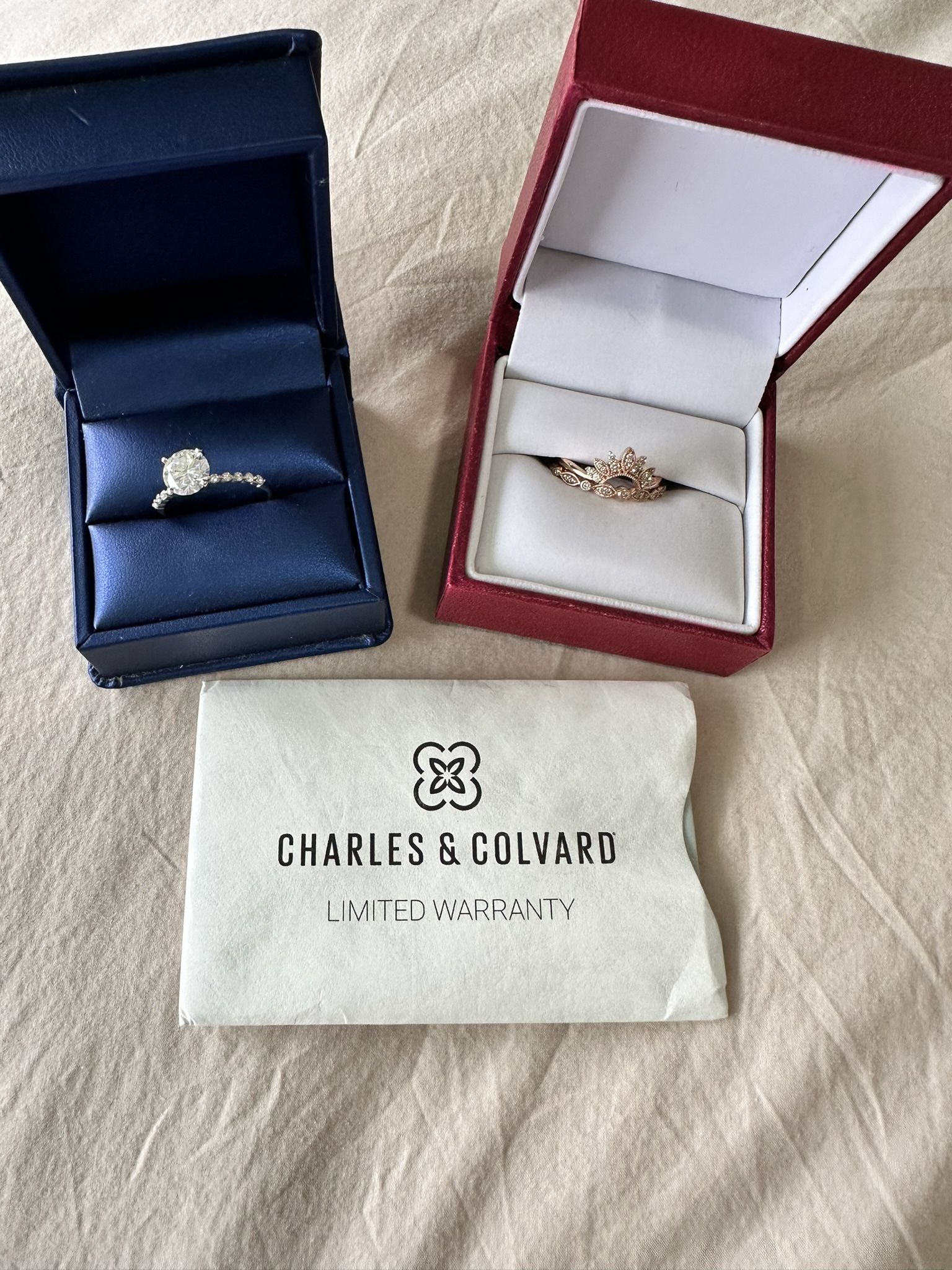 Wedding Set (Engagement Ring & Wedding Bands)