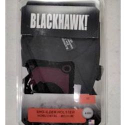 Blackhawk Shoulder Holster Size 02 Brand: BlackHawk Model: 40HS02BK MD Dimension: 9.8 X 6.4 X 2.8 inches.