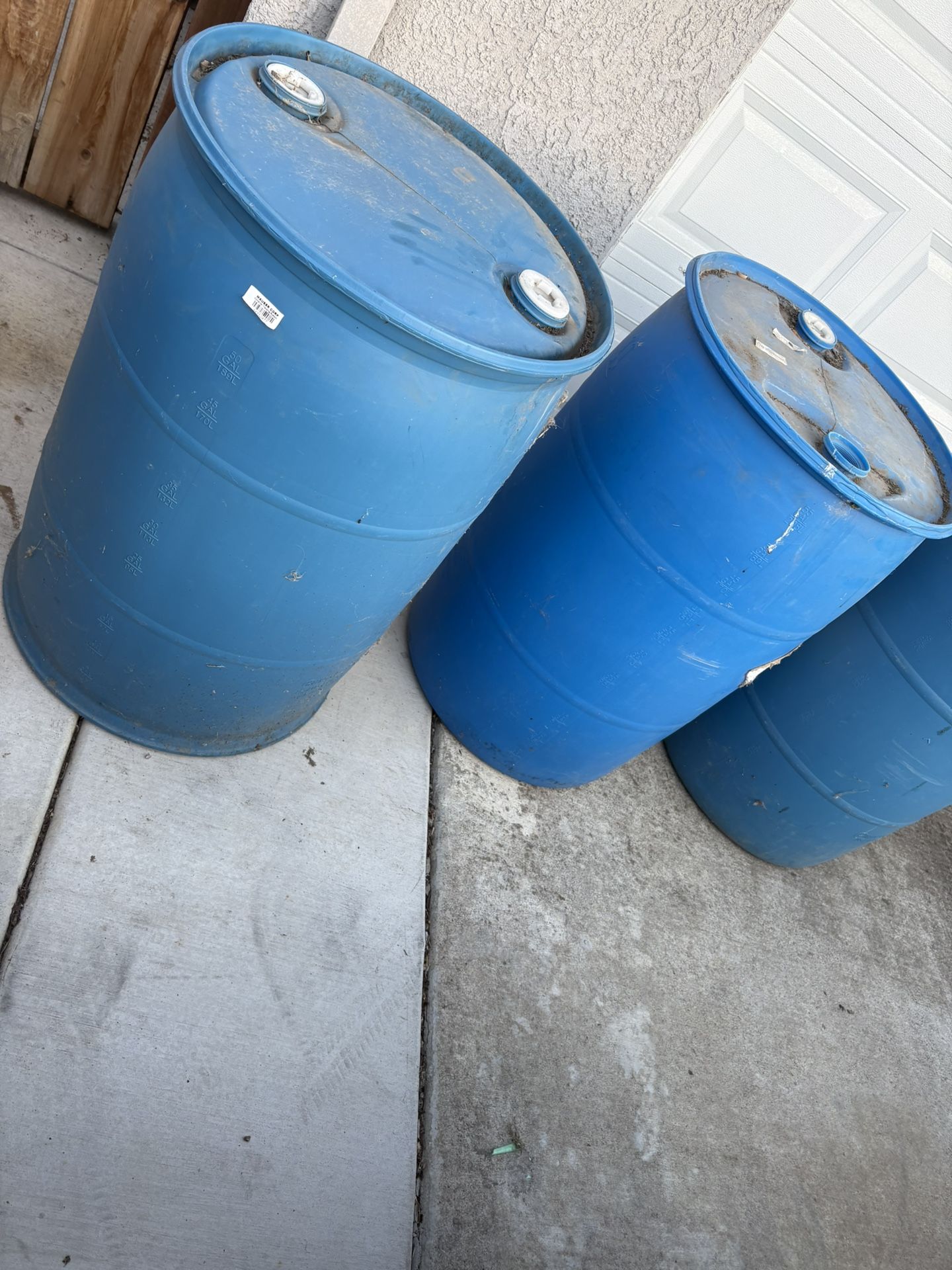 3 Large Containers