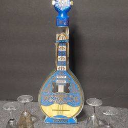 Vintage Bouzouki Liquor Bottle