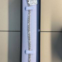 Figaro Bracelet 10k Gold Oro