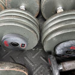 80lbs Dumbbells 