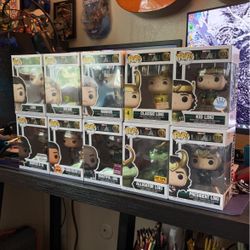 Season 1 Loki Funko Pops *SOLD AS SET*