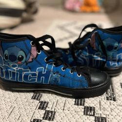 Custom Stitch High Tops Size 7.