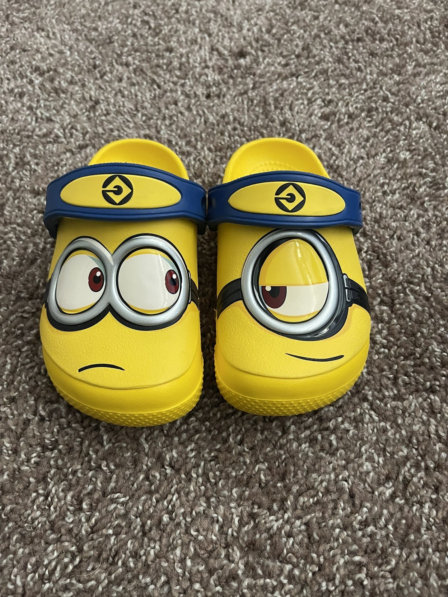 Minion Crocs Toddler Size 9