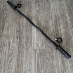 Olympic EZ Curl Bar - 2” Sleeve - Great Condition - $30 Firm