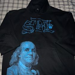 Blue “Sky da Limit” hoodie