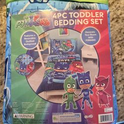 4pc Toddler Bedding Set 