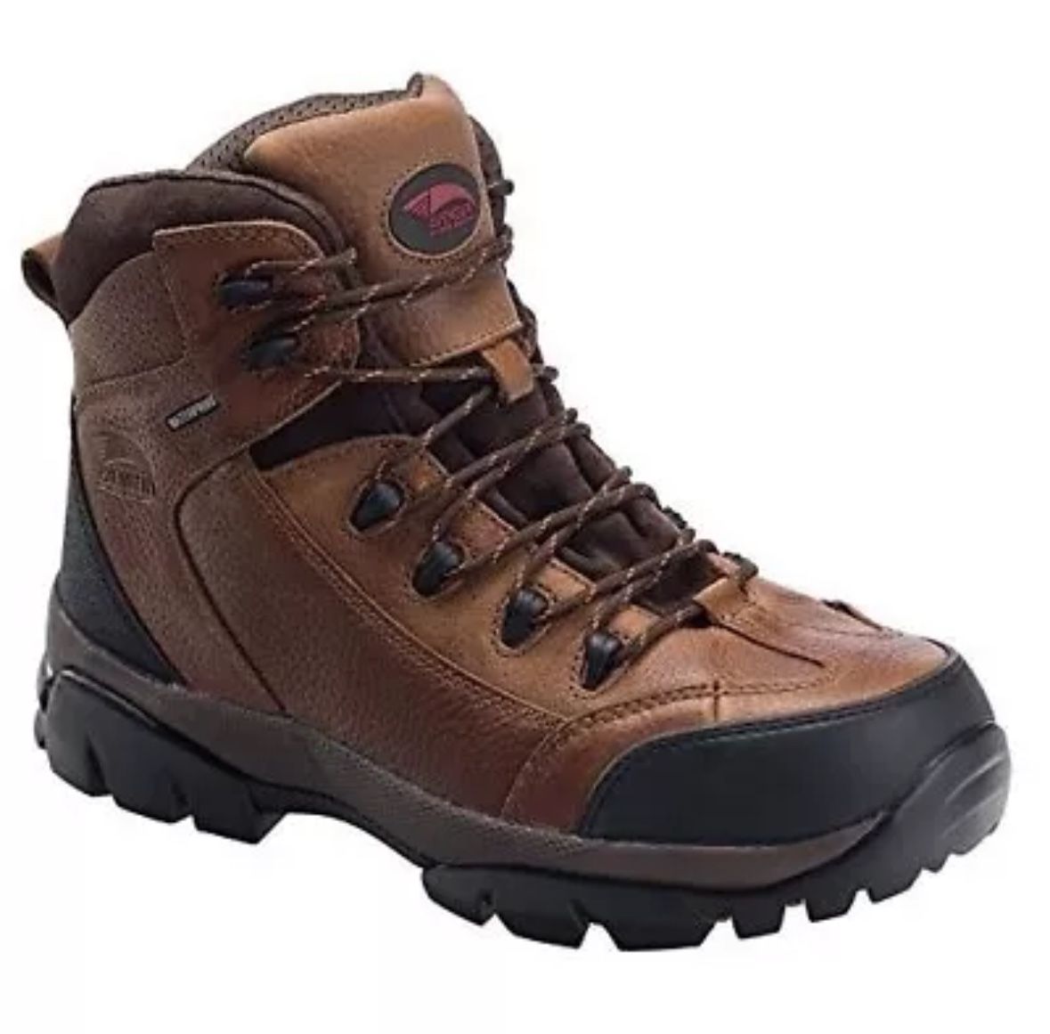 NEW Nautilus Avenger Waterproof Composite Toe Work Hiking Boots Brown Sz.9.5