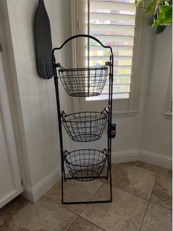 Vegetable/fruit basket organizer