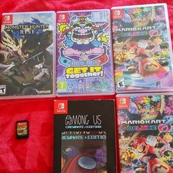 Nintendo Switch Games Lot Of 6 $180
