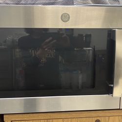 GE Stainless Steel Over Range Microwave