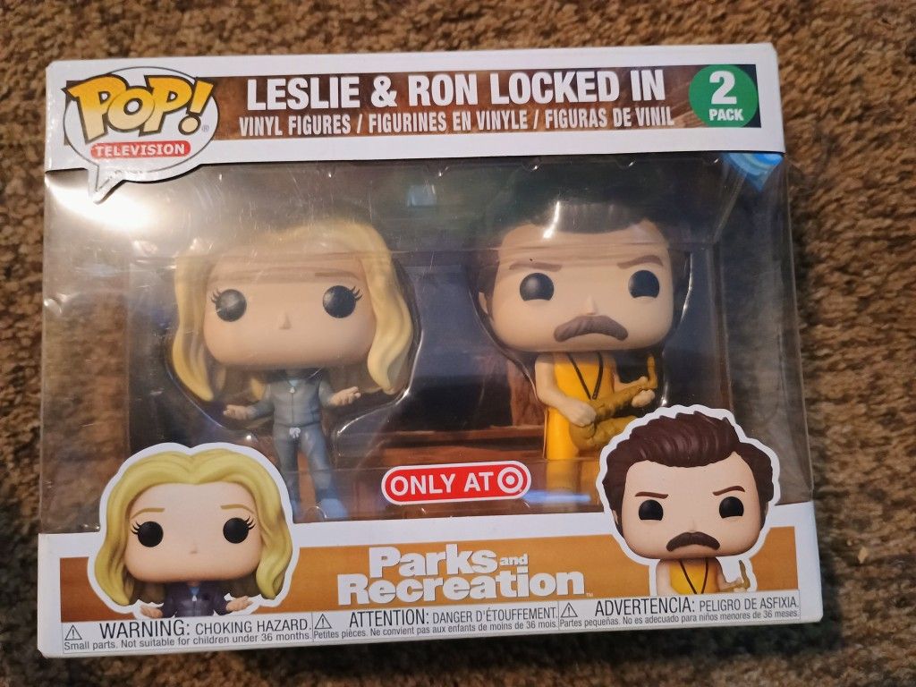 Parks And Recreation Leslie & Ron Locked In