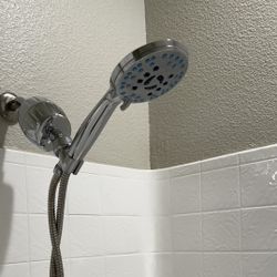 AquaCare High Pressure 8-mode Handheld Shower Head - 6 ft.