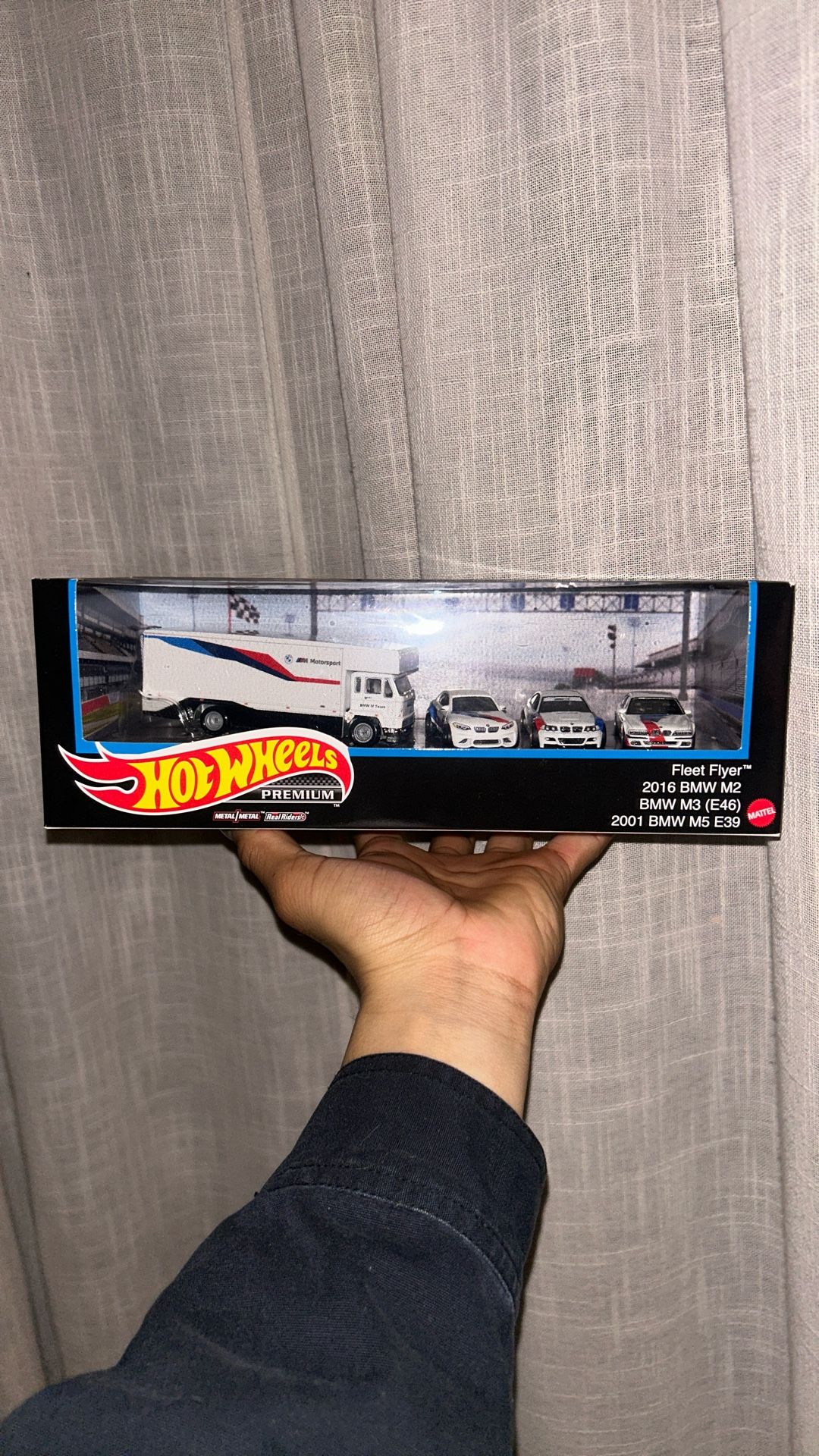 Hot Wheels Premium Fleet Flyer BMW M2/M3 (E46), BMW M5 (E39) Brand New