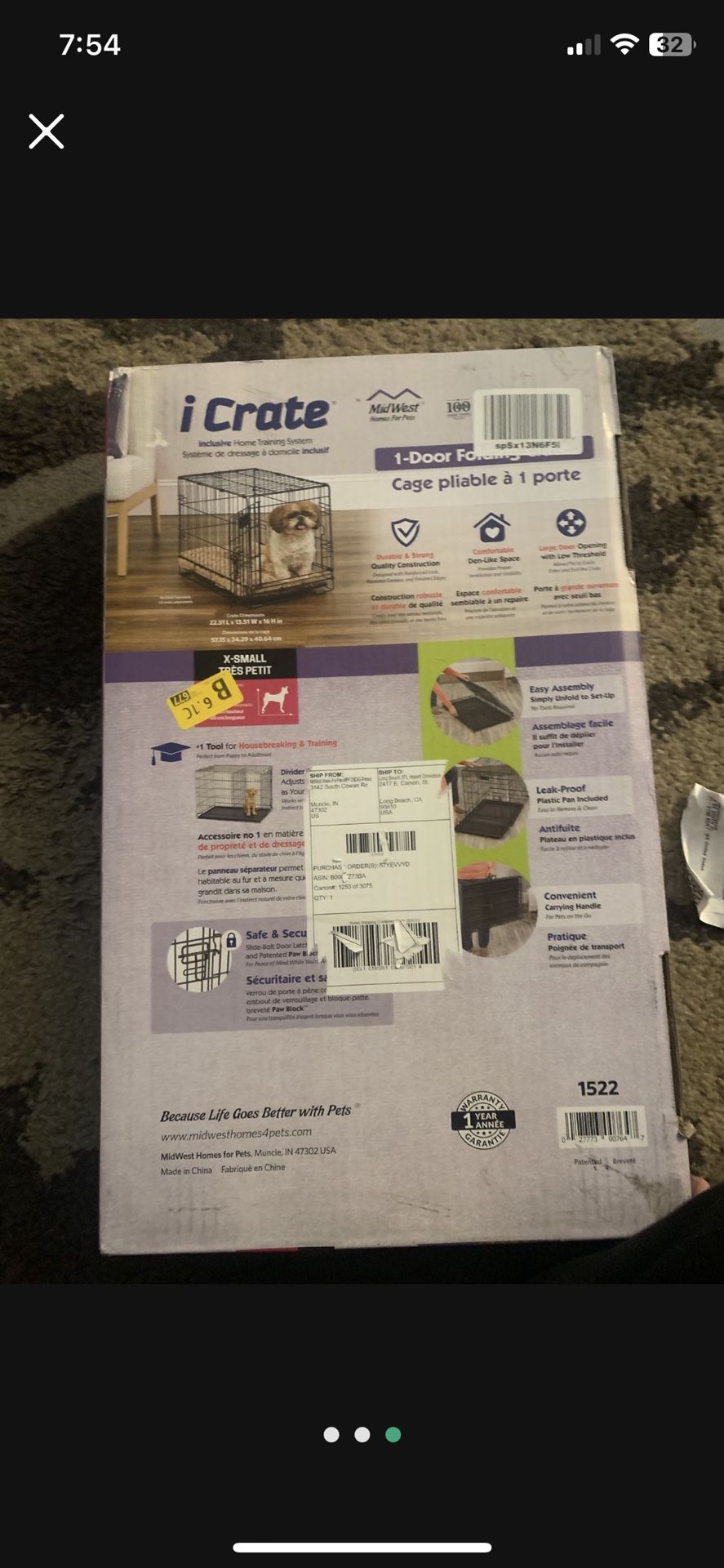 Small Dog Kennel