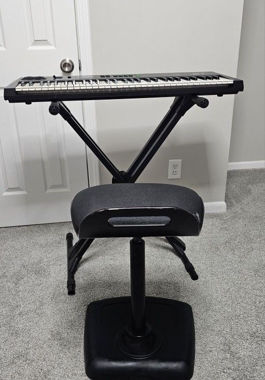 Kawai K1 Synthesizer + X Stand + VARIChair Ergonomic Stool Bundle
