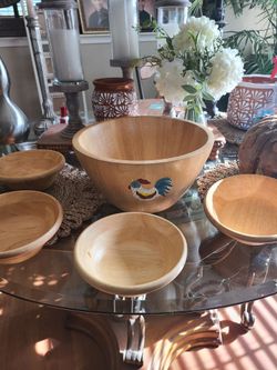 Wooden Bowl bundle