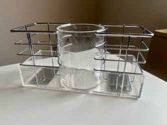 Metal and Acrylic Organizer