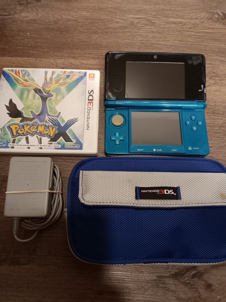 Nintendo 3DS System Bundle With Pokemon X 