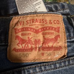 Levi Jeans 550 36x30