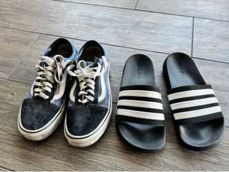 Vans and adidas size 6.5