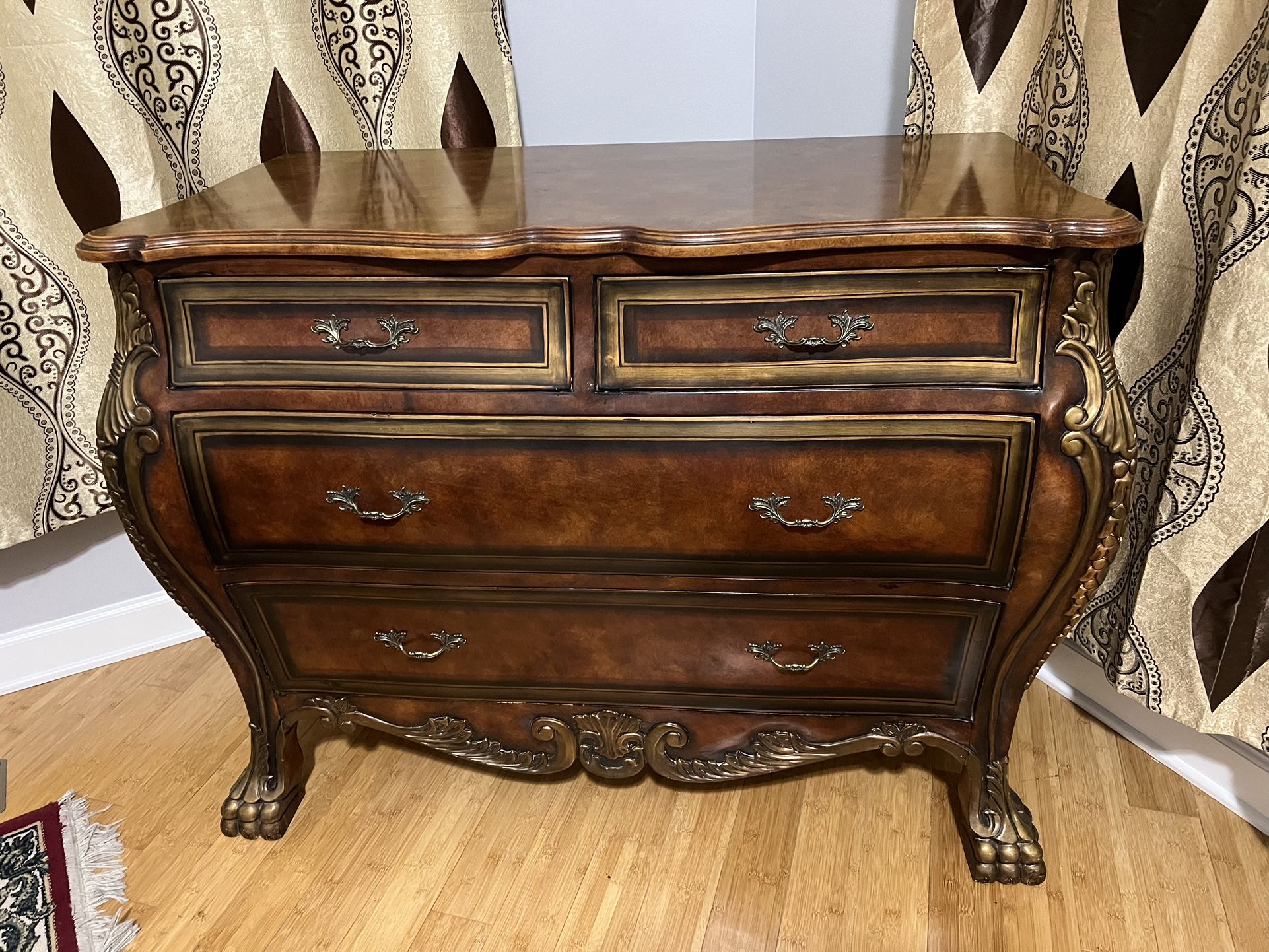 Vintage Wood Dresser
