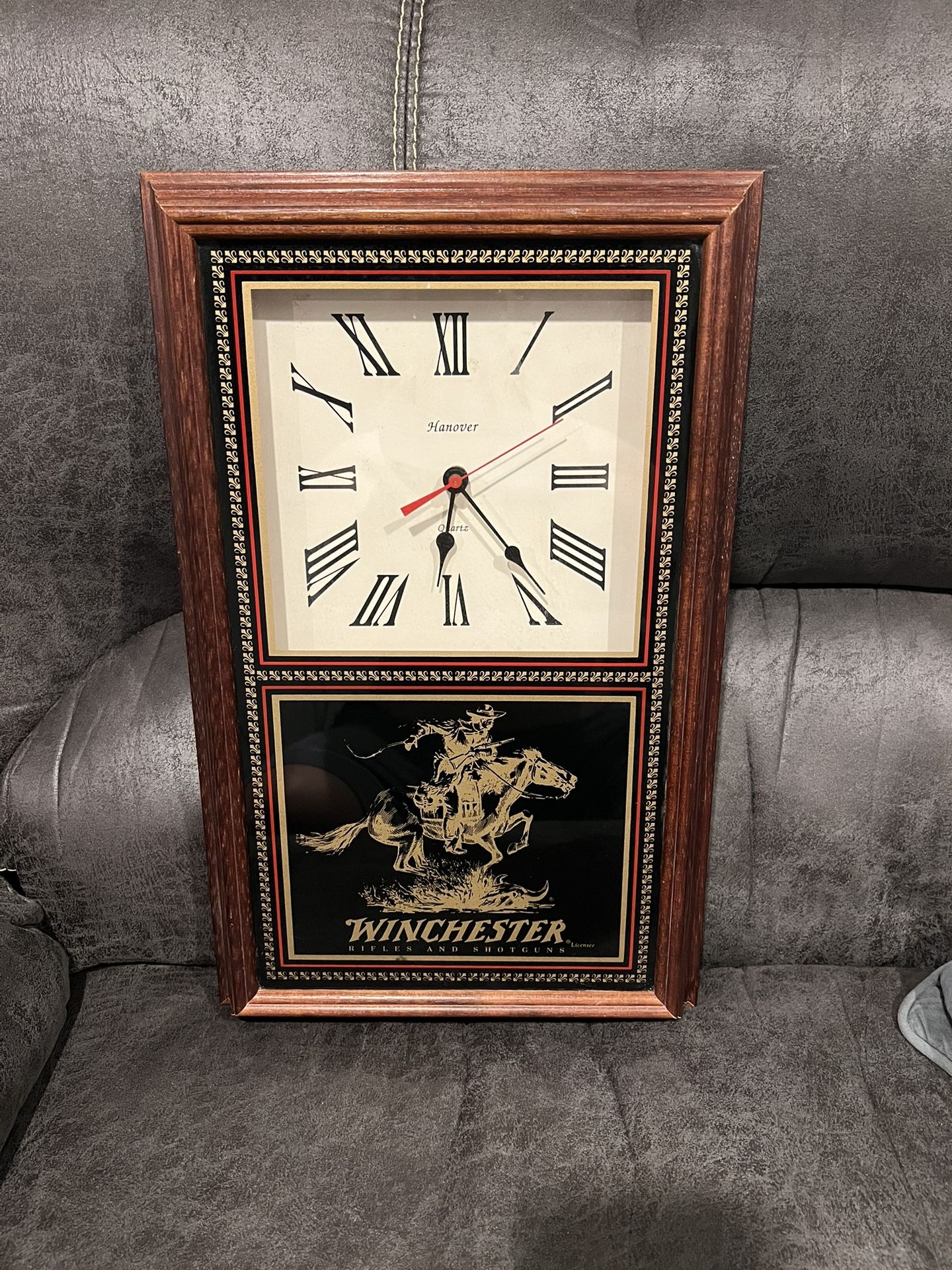 Winchester Rifles Antique Wall Clock
