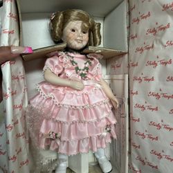 Shirley Temple Danbury Mint Porcelain Doll 