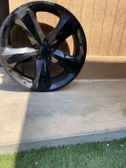 A set of 4 of Dodge Charger rims