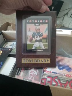 Collectors Card Tom Brady