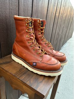 Thorogood AMERICAN HERITAGE TOBACCO MAXWEAR WEDGE SIZE 8.5EE